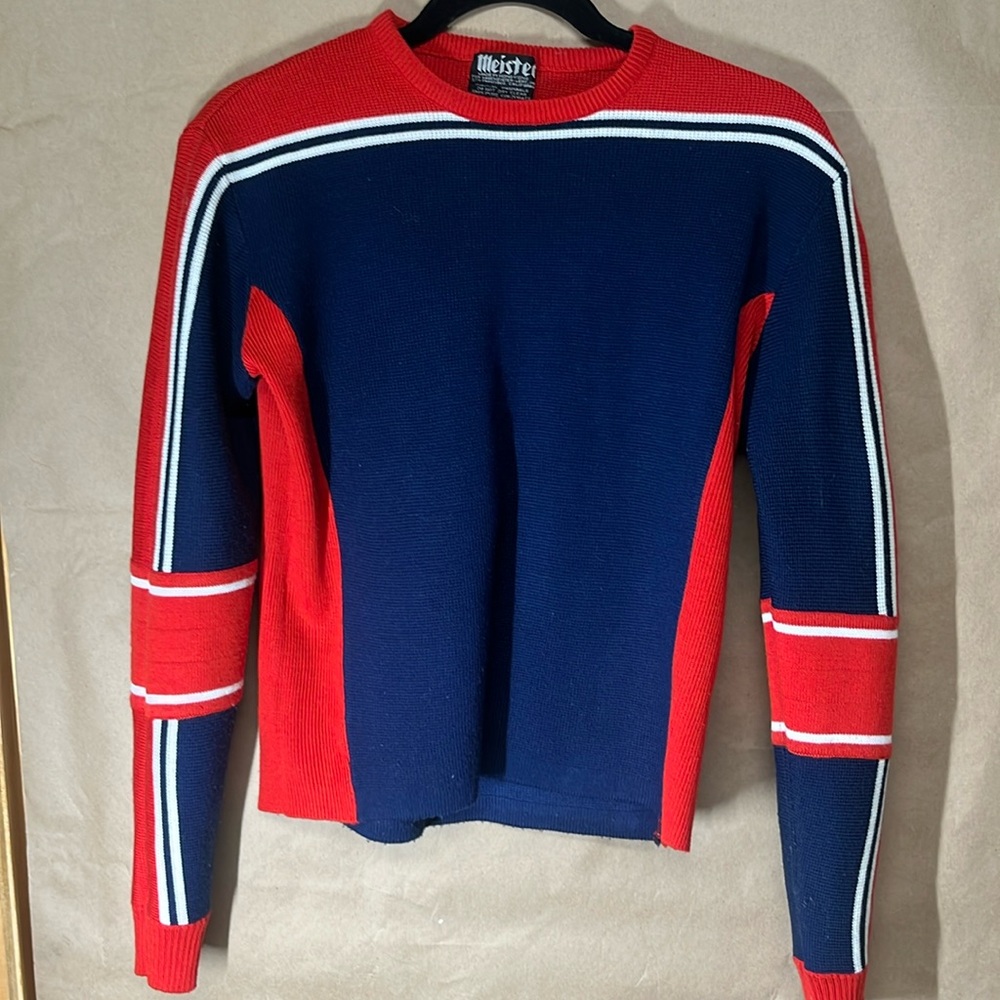 Vintage 1970s Meister Youth sz 16 sweater